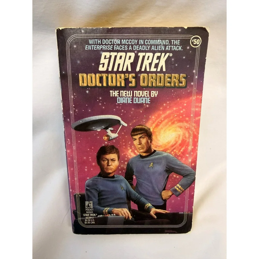 Vintage Star Trek Paperback Book Lot of 9 Pocket Books Sci-Fi Novels 80s 90s